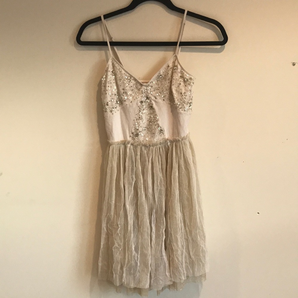 Free People Sequin Princess Dress